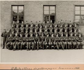111 12. Bataillons Depotkompagni sommeren 1950