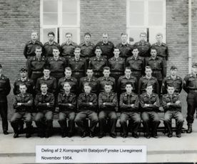 54 2. Deling 2. Kompagni III Bataillon FLR november 1964
